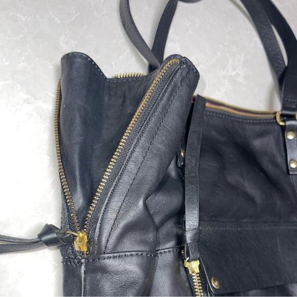 GUC Kooba Black Leather Bag - Picture 3 of 7